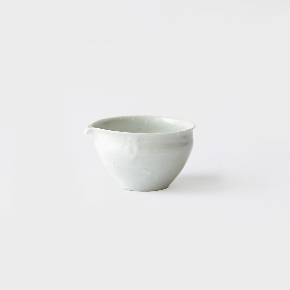 White Porcelain Fairness Pitcher(Curved Form)