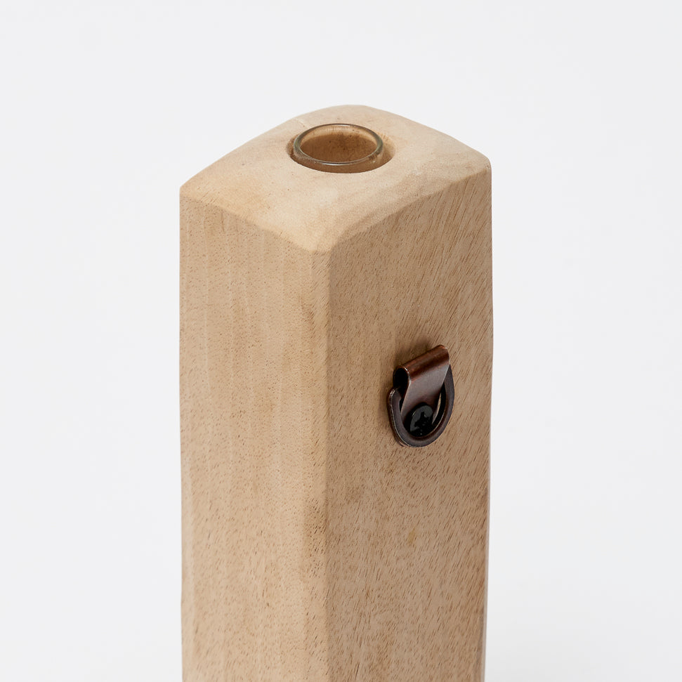 벽걸이 먹감나무 화병 (엣지)